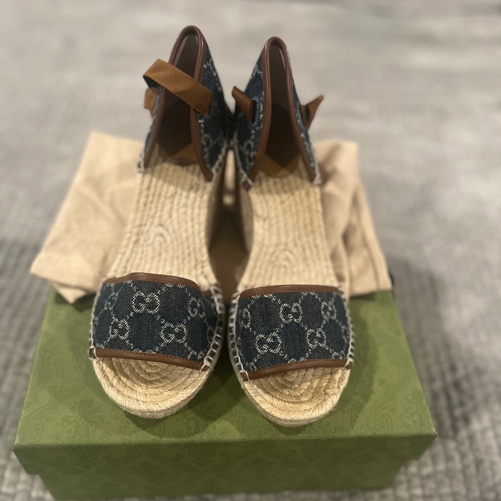 Gucci wedge heel